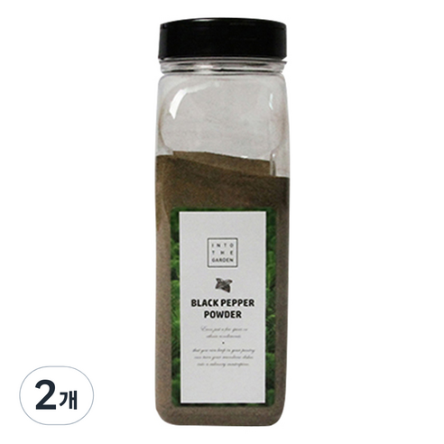 딜리셔스마켓 흑후추분 대형, 400g, 2개