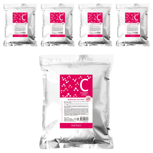 푸석한 피부 탄력 고민 메디플라워 콜라겐 모델링팩으로 해결