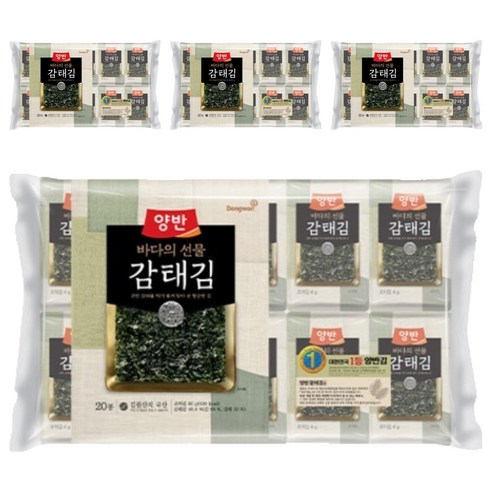 동원 감태김 식탁 8p, 80개