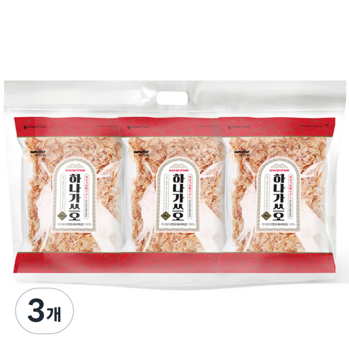 바다원 하나가쓰오 부시 3p, 50g, 9개