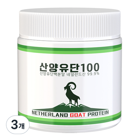 원데이뉴트리션 산양유단100, 3개, 100g