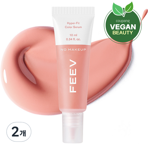 피브 컬러 세럼 블러셔 10ml, 노메이크업, 2개