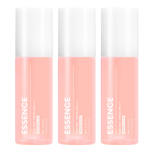 미샤 올어라운드 세이프 블록 에센스 선미스트 SPF50+ PA++++, 80ml, 3개