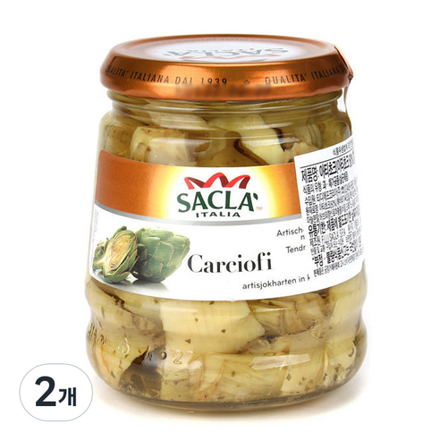 [사클라] 아티초크, 285g, 2개