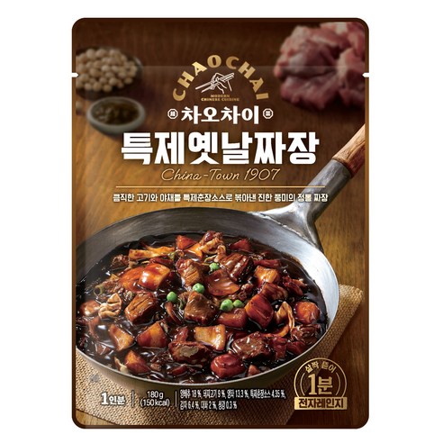 차오차이 특제옛날짜장, 180g, 1개