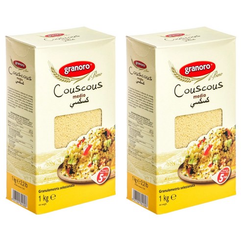 그라노로 쿠스쿠스, 1kg, 2개