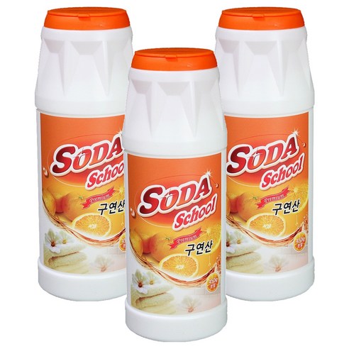 프리미엄 용기형 구연산, 450g, 3개
