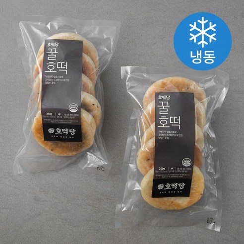 호떡당 꿀호떡 (냉동), 350g, 2팩 
과자/초콜릿/시리얼