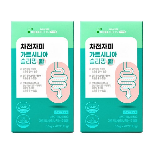 이너랩 차전자피 슬리밍 환 가르시니아, 110g, 2개