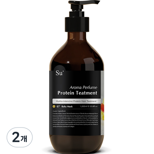 수오가닉 베이비머스크 트리트먼트, 1000ml, 2개