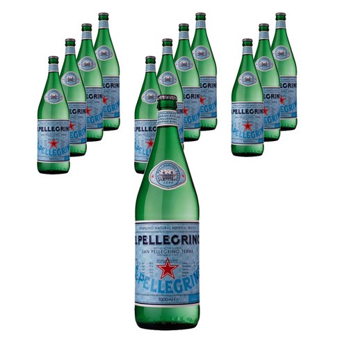 산펠레그리노 SAN PELLEGRINO 탄산수 1000ml 병, 1L, 12개
