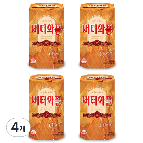 버터와플 중 4p, 540g, 4개
