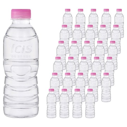 아이시스 생수 무라벨, 300ml, 100개