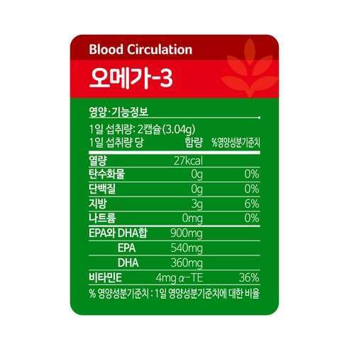 심혈관 건강을 위한 필수 영양소
