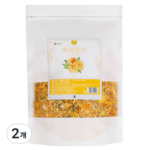 건강중심 마리골드 꽃차, 300g, 1개입, 2개
