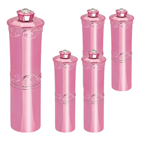 봉봉프랜즈 봉봉 컬러밤 어린이 립스틱 3.5g, 로즈핑크, 5개