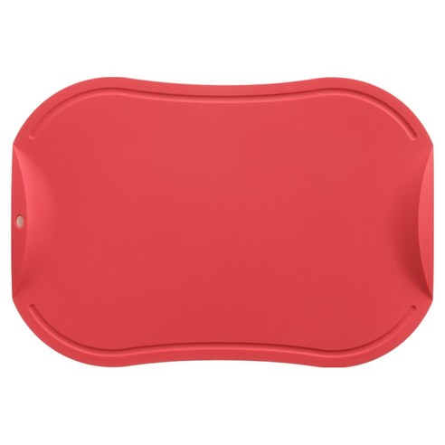 도블레 국산 특허받은 칼집나지 않는 항균도마, 핫핑크, 중(345 x 23..., 1개