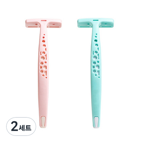메디치트 미세 여성면도기 2개입 색상랜덤, 2세트, 2개