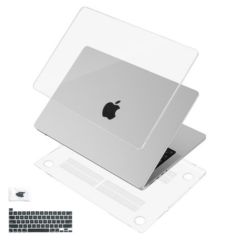 오펜트 맥북 투명 하드케이스 + 키스킨 + 먼지방지마개