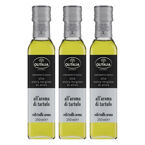 올리타리아 송로버섯향 엑스트라버진 올리브유, 250ml, 3개