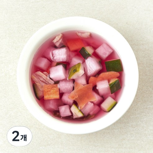킨더가든 어린이 채소피클, 140g, 2개