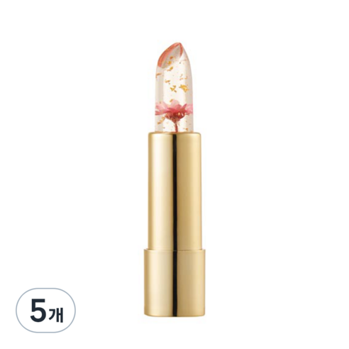 칼리즈메이 플라워 립스틱, 바비돌 파우더, 3.4g, 5개