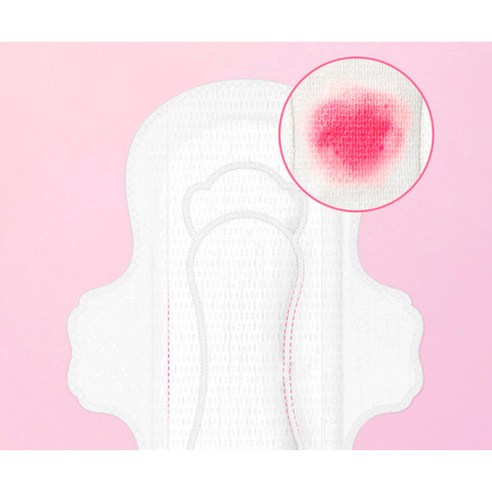 순수한면 제로 생리대 날개형 중형 4p + 대형 2p, 1세트