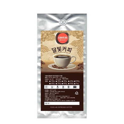 달빛커피 케냐 AA 원두커피, 에스프레소(업소용), 1000g