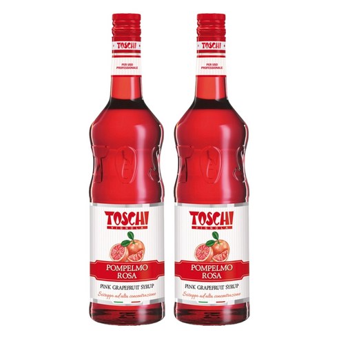 토스키 핑크 자몽 시럽, 2개, 1L