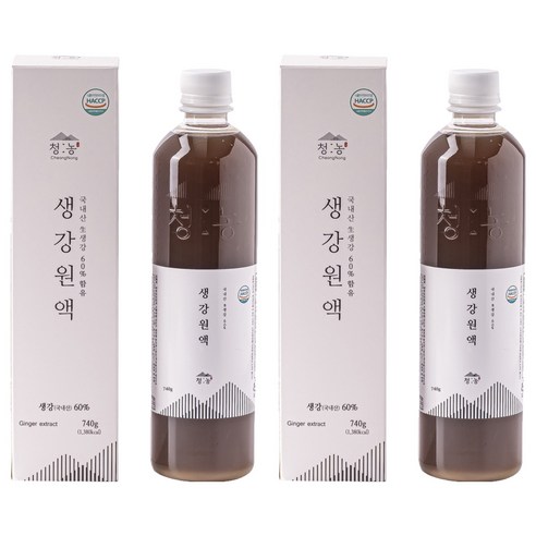 청농 생강원액, 740g, 1개입, 2개