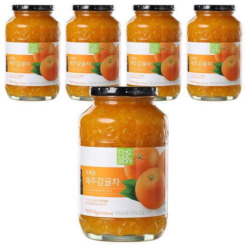 초록원 제주감귤차, 1kg, 1개입, 5개
