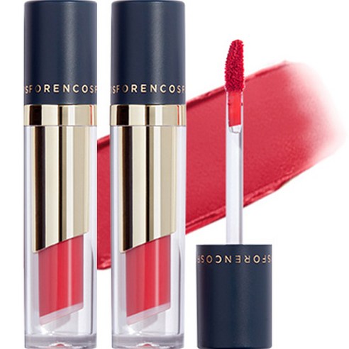 포렌코즈 타투 끌레르 벨벳 틴트 립틴트, 13 비바, 4g, 2개