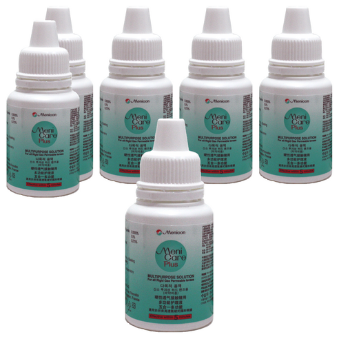 메니콘 메니케어 플러스 하드렌즈 드림렌즈 다목적 렌즈세정액, 6개, 50ml