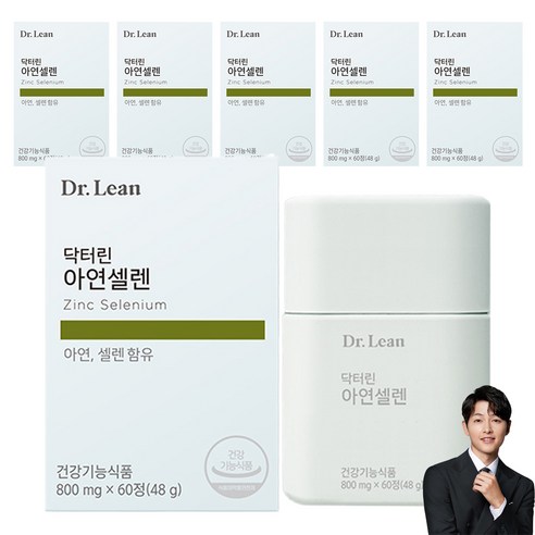 닥터린 아연셀렌, 60정, 6개