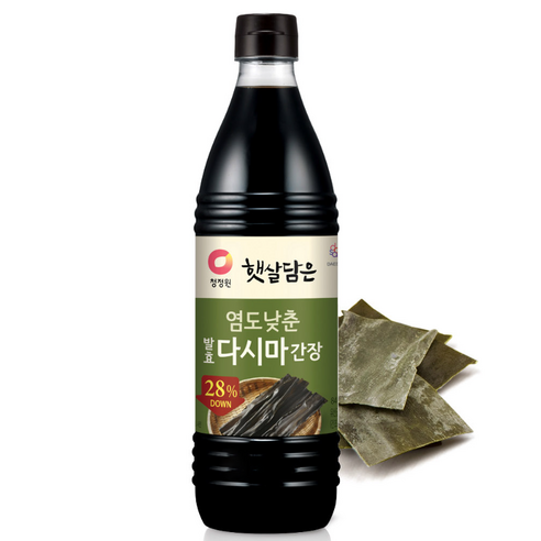 햇살 품은 깊은 맛, 저염 발효 다시마 간장으로 건강하고 풍요로운 식탁을!