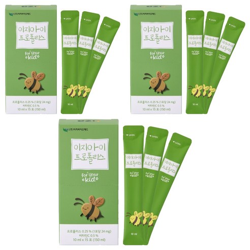 이지바이오메드 이지아이 프로폴리스, 10ml, 45개