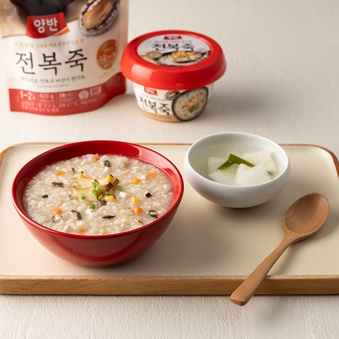 깊은 바다의 풍요로움, 양반 전복죽으로 따뜻한 위로를.