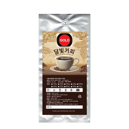 달빛커피 EXPRESS GOLD 원두, 200g, 1개, 핸드드립