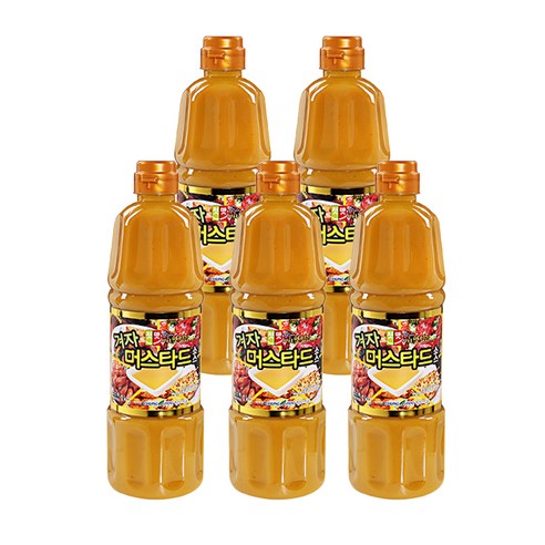[청우] 겨자 머스타드 소스 1kg, 5개