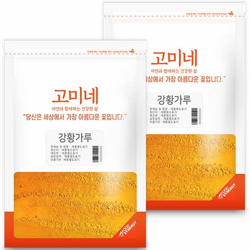 고미네 강황가루, 300g, 2개입