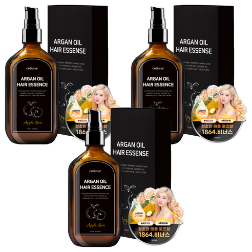 셀러버 아르간 퍼퓸 헤어오일 비너스, 3개, 100ml