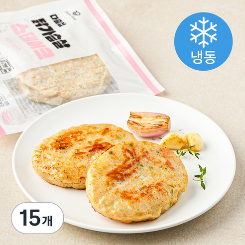 다즐샵 닭가슴살 스테이크 오리지널맛 (냉동), 100g, 15개