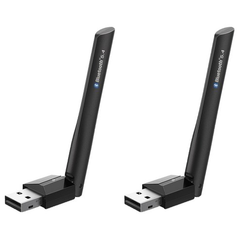 티피링크 장거리 블루투스 5.4 USB 어댑터, UB500 Plus, Black, 2개