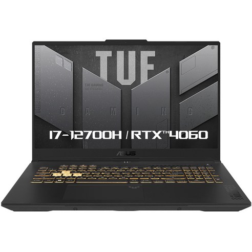 에이수스 2023 TUF Gaming F17 코어i7 인텔 12세대 지포스 RTX 4060, Mecha Gray, 512GB, 16GB, WIN11 Home, FX707ZV4-HX016 게이밍노트북 Best Top5