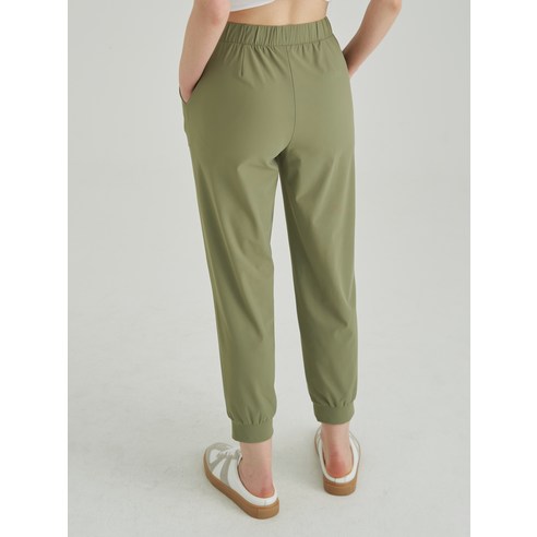 ELLE PARIS의 시원하고 편안한 여성 쿨터치 링클프리 스트레치 조거 팬츠