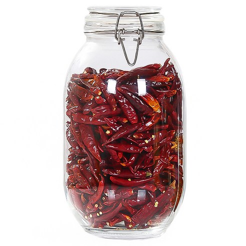 헬로키친 다용도 밀폐 유리병, 3L, 1개