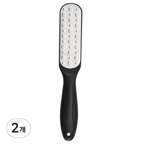 피삼십일 다용도 풋케어 발각질 제거기 블랙, 1개입, 2개