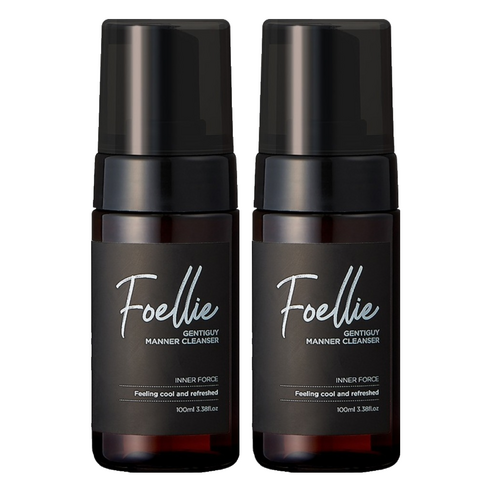포엘리에 젠티가이 매너클렌저 남성청결제, 2개, 100ml