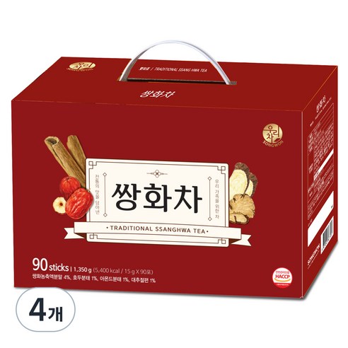 우리차 쌍화차, 15g, 90개입, 4개