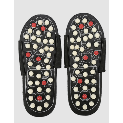 발끝에서 시작되는 편안함, 스토리빙 트위스트 쿠션 지압 슬리퍼